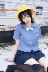 喵糖 VOL.070 小黄帽女孩[48P/377M]
