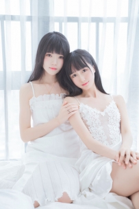 桜桃喵 NO.064 朝(白裙×白裙) [58P-724MB]